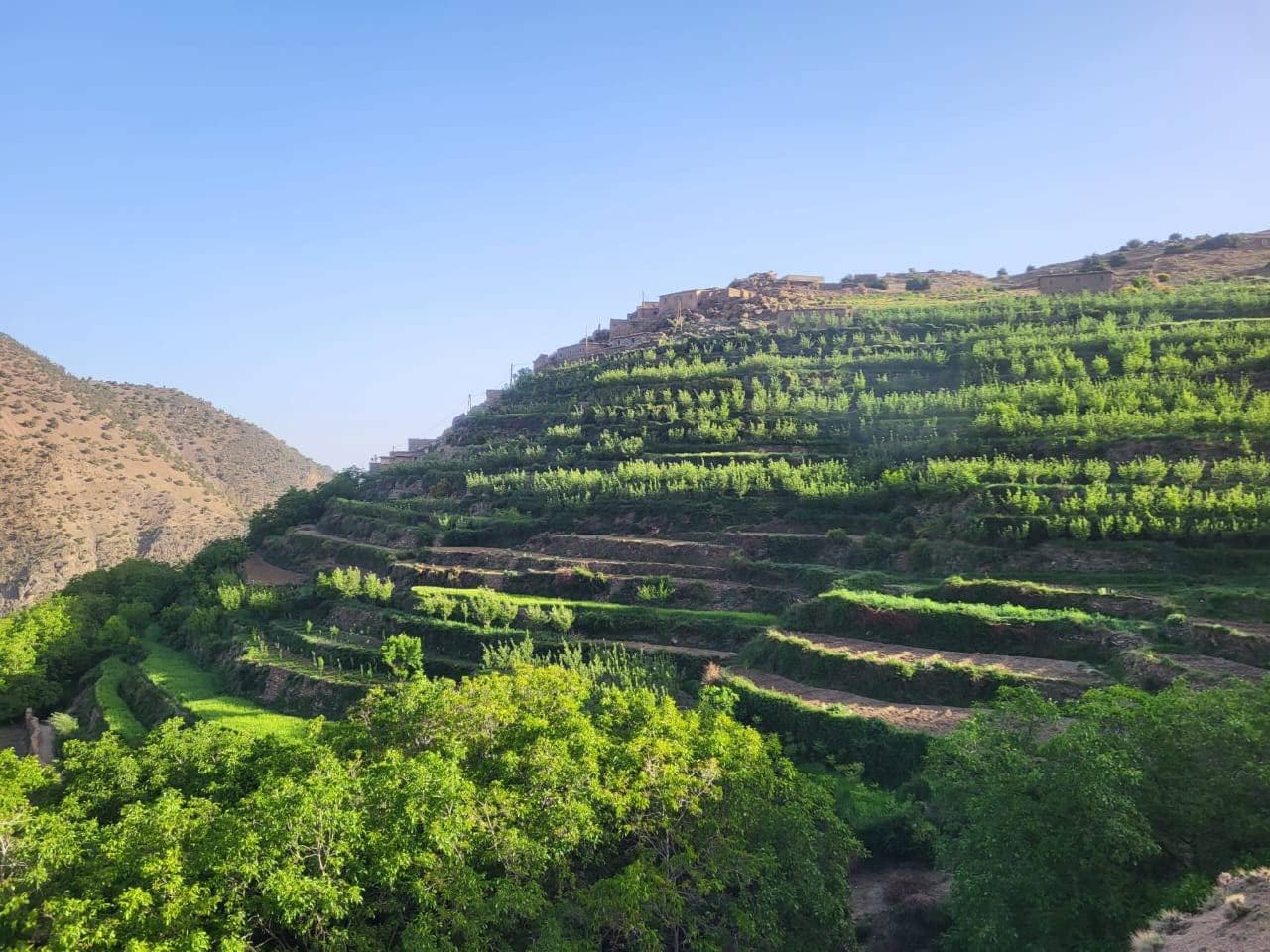 4-trek-Berber-villages-in-Moroccan-high-atlas-mountains